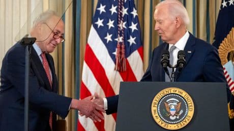 Schumer warned Biden only five of 51 Senators wanted him to stay in the race after disastrous debate