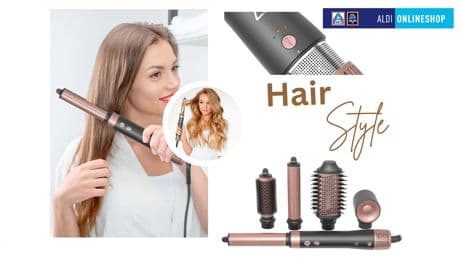 Luxus-Look zum Discounter-Preis: Dieser Ambiano 5-in-1-Haarstyler von Aldi hat's in sich