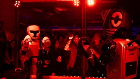 İnsansı robotlarla "dövüş kulübü" kuruldu