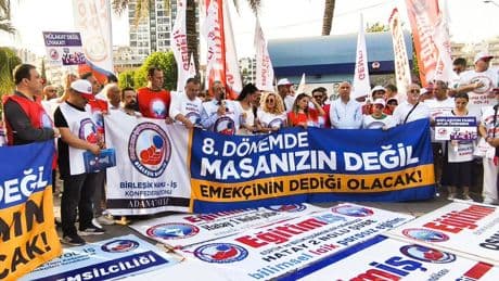 Eğitim-İş: "Kamu işçisinin sesi Adana’dan yükseliyor"