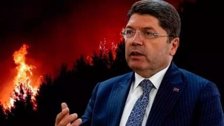 Bakan Tunç'tan orman yangını açıklaması