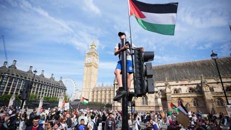 London: Hunderte Festnahmen nach Protest für „Palestine Action“