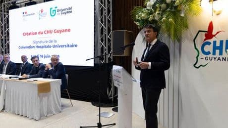 Guyane : création d’un CHU dans le but d’améliorer l’offre de soins