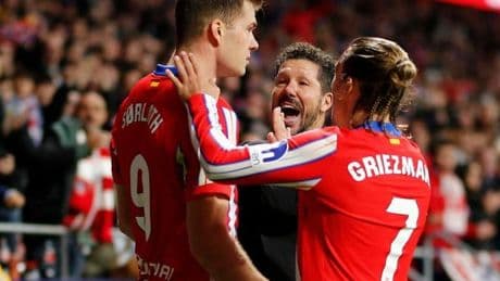 Simeone desveló quién acompañará a Julián en ataque ante el Alavés