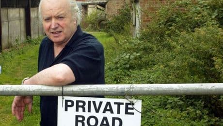 Ghouls film themselves sneaking into killer farmer Tony Martin's abandoned home