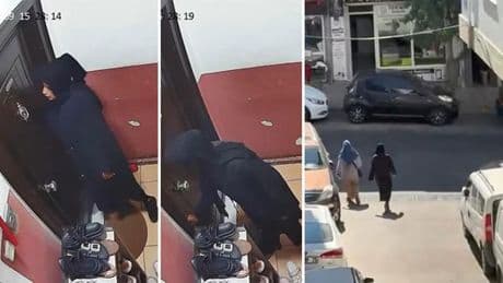 Kağıthane'de önce kapıyı dinledi sonra kartla açmaya çalıştı... Ses duyunca kaçtı