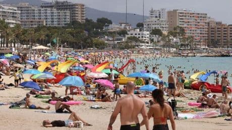 Despair in Majorca as UK tourist numbers plunge amid growing protests