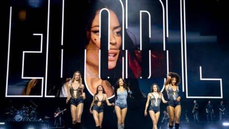 Elodie a San siro supera l'esame kolossal