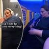 Plus size influencer hits out at Ryanair for 'the tightest bathroom' she's EVER experienced