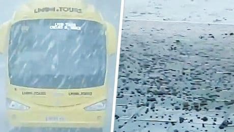 Noodweer: Mallorca getroffen door enorme hagelbuien