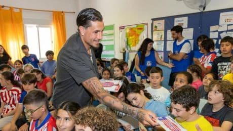 Charla de Giménez a alumnos de Primaria contra el bullying