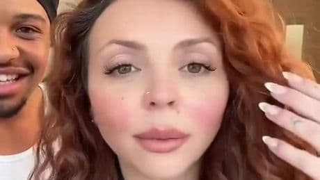 Pregnant Jesy Nelson lets slip due date in new video with Zion Foster