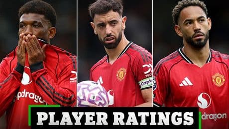 Fulham 1-1 Man United PLAYER RATINGS: Which four stars scored 5/10? Who feels like a new signing?And how did Benjamin Sesko get on?