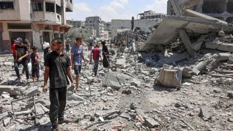 Gaza City, strage nella scuola-rifugio