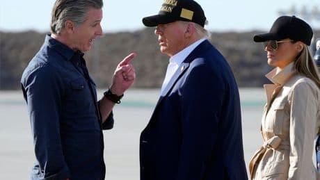 Star Wars, Simpsons and Spy Kids: Trump and Gavin Newsom locked in bizarre LA protests meme battle
