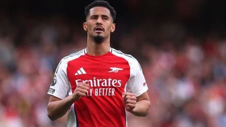 Mikel Arteta sheds light on William Saliba injury as Arsenal star hobbles off