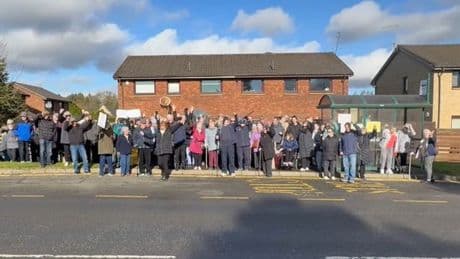 West Lothian village bus protesters want return of service after 'year of isolation'