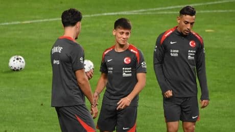 A Milli Futbol Takımı, İspanya maçına hazır