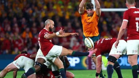 How the Lions’ half backs seized control of Test series against Australia