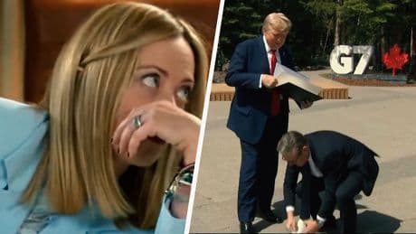 Panne beim G-7-Gipfel - Trump lässt Vertrag fallen, Meloni rollt die Augen