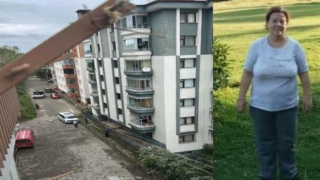 Çamaşır asarken 5’inci kattan düşen kadın öldü