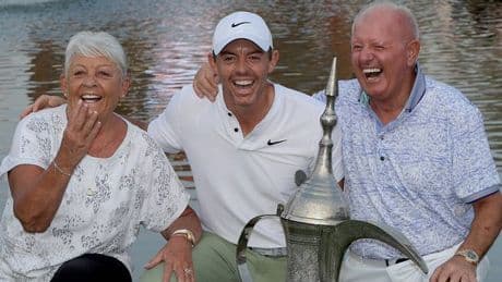 Rory McIlroy admits he was a 'mess' on Belfast homecoming as he saw his parents