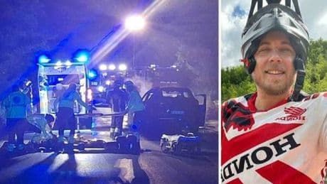 Lorenzo Perugini morto in moto sotto gli occhi degli amici, lo schianto dopo cena con due auto e le fiamme-killer