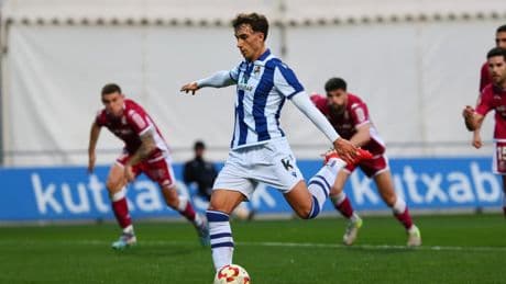 Goti lleva cifras goleadoras ligueras no vistas en el Sanse y la Real desde los 17 de Isak