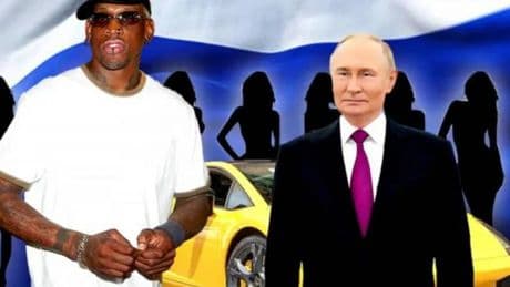 Rodman desvela los detalles de su amistad con Putin: &quot;Me ofreció un Lamborghini cuando estuve en Rusia&quot;
