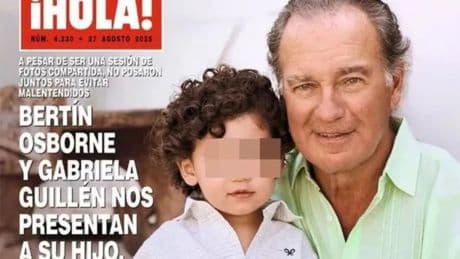 Bertín Osborne y Gabriela Guillén presentan a su hijo David: &quot;No quiero que sea un niño escondido&quot;