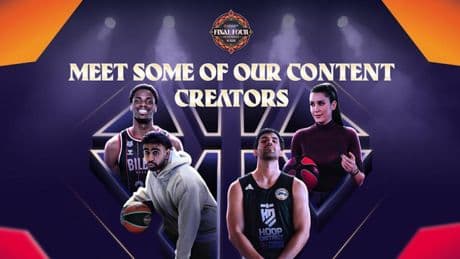 Críticas a la Euroliga por los influencers invitados: "Es la primera vez que veo un partido de baloncesto y he flipado"