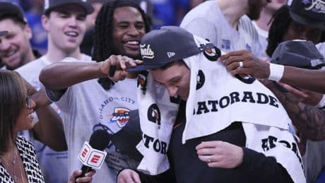 OKC's Mark Daigneault knows what it takes to win championships. His wife has won a ton of them