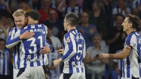 La Real vuelve a aprender a puntuar cuando empieza perdiendo