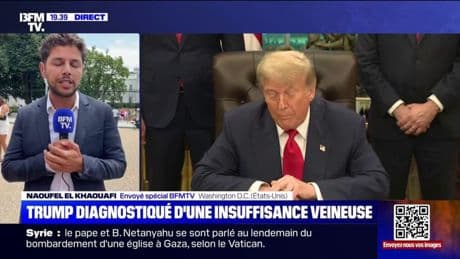 Santé de Donald Trump: la Maison Blanche assure que le président est en excellente santé