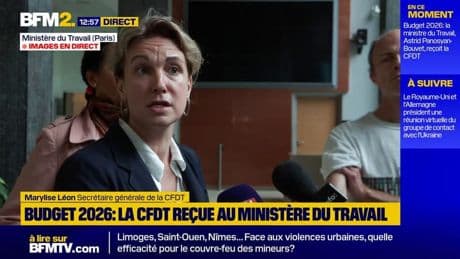 Budget: "un gouvernement complètement déconnecté du monde du travail", pour Marylise Léon