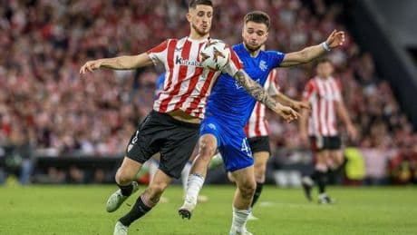 San Mamés bate su récord de asistencia en el Athletic-Rangers