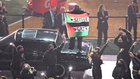 Man allegedly shot by Antonio Brown also staged a pro-Palestine protest during Kendrick Lamar’s Super Bowl LIX show