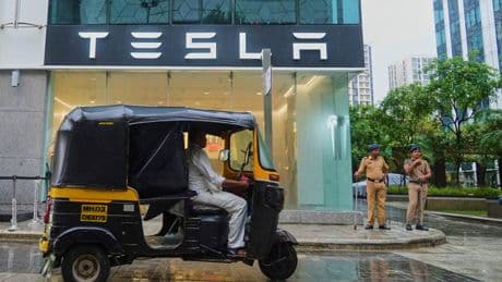 Tesla debuts in India with upscale showroom launch in Mumbai