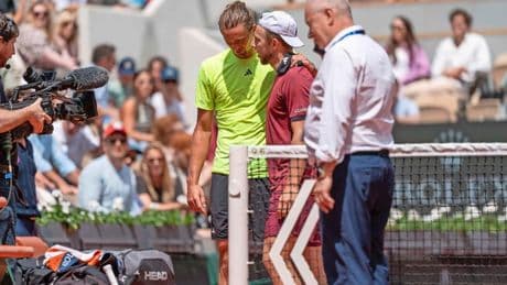 Zo verliep de dramatische dag van Tallon Griekspoor op Roland Garros: ’Toen wist ik al dat het foute boel was’