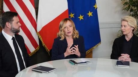 Entre l’Europe et les Etats-Unis, Giorgia Meloni cherche sa voie