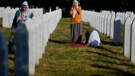 Thousands gather on 30th anniversary of Europe’s only acknowledged genocide since WWII