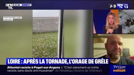 Un orage de grêle frappe encore la Loire  - 03/06