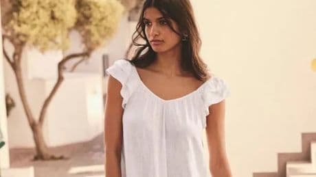 Next's 'beautiful' £28 linen summer dress is 'great' day or night on any holiday