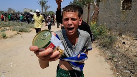 Israel niega la hambruna en Gaza pese a las imágenes de niños desnutridos y dice que es una campaña «engañosa» de Hamás