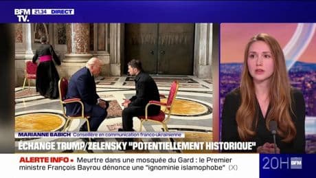 Échange entre Trump et Zelensky: "C'est très symbolique", explique Marianne Babich, conseillère en communication franco-ukrainienne
