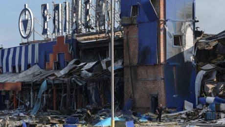 Five dead after Ukraine and Russia trade drone and missile attacks as talks stall