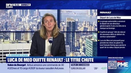 Départ de Luca de Meo: "Cela nous laisse assez inquiet sur Renault", déclare Hortense LACROIX, gérante actions chez Montpensier Arbevel