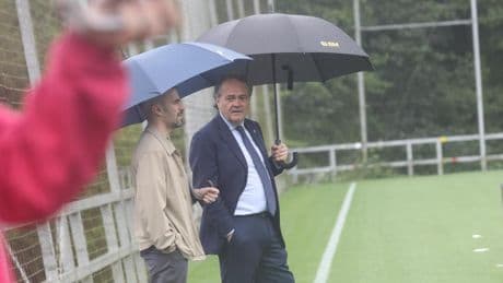 Aperribay confirma conversaciones por Igor, Equi y "más jugadores que no han salido" y pide tranquilidad: "Hay muchos jóvenes que merecen una oportunidad"