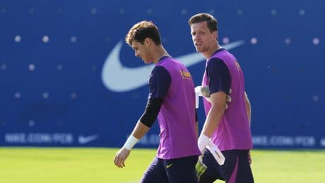 Szczesny, Gerard Martín y Fermín viajan a Vallecas, pero Roony Bardghji todavía no