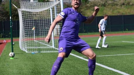 Stirling striker says opening day brace could've been better as Binos start well